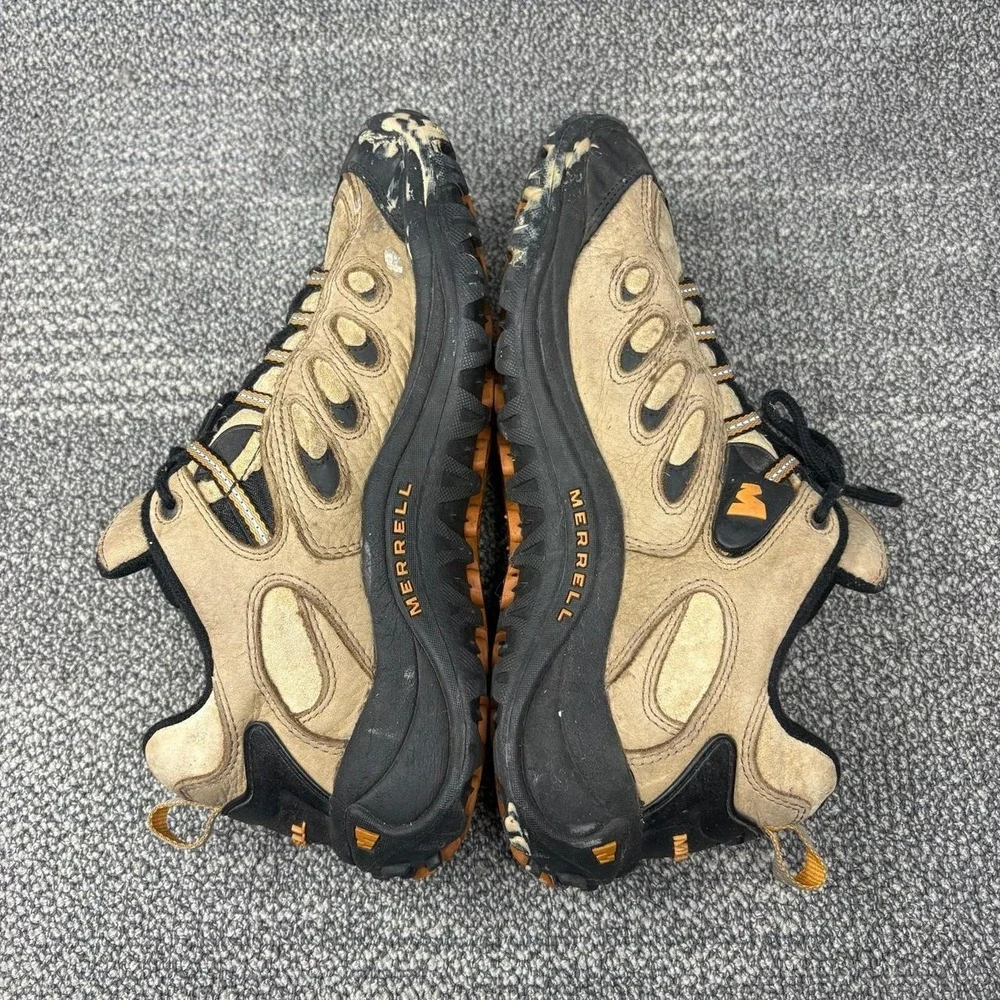 Merrell Reflex Smoke Black Low Trail Outdoor Hiking Sneakers Men's Size 11.5